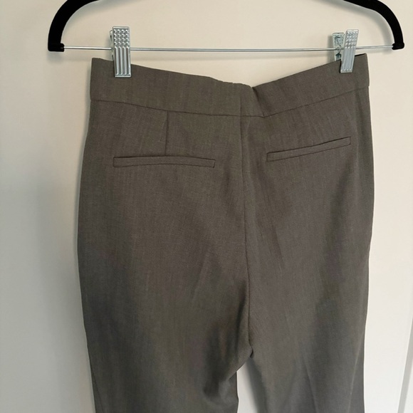 Iro Paris Full Length Straight Leg Gray Trousers Pants Size 34 - Picture 4 of 4